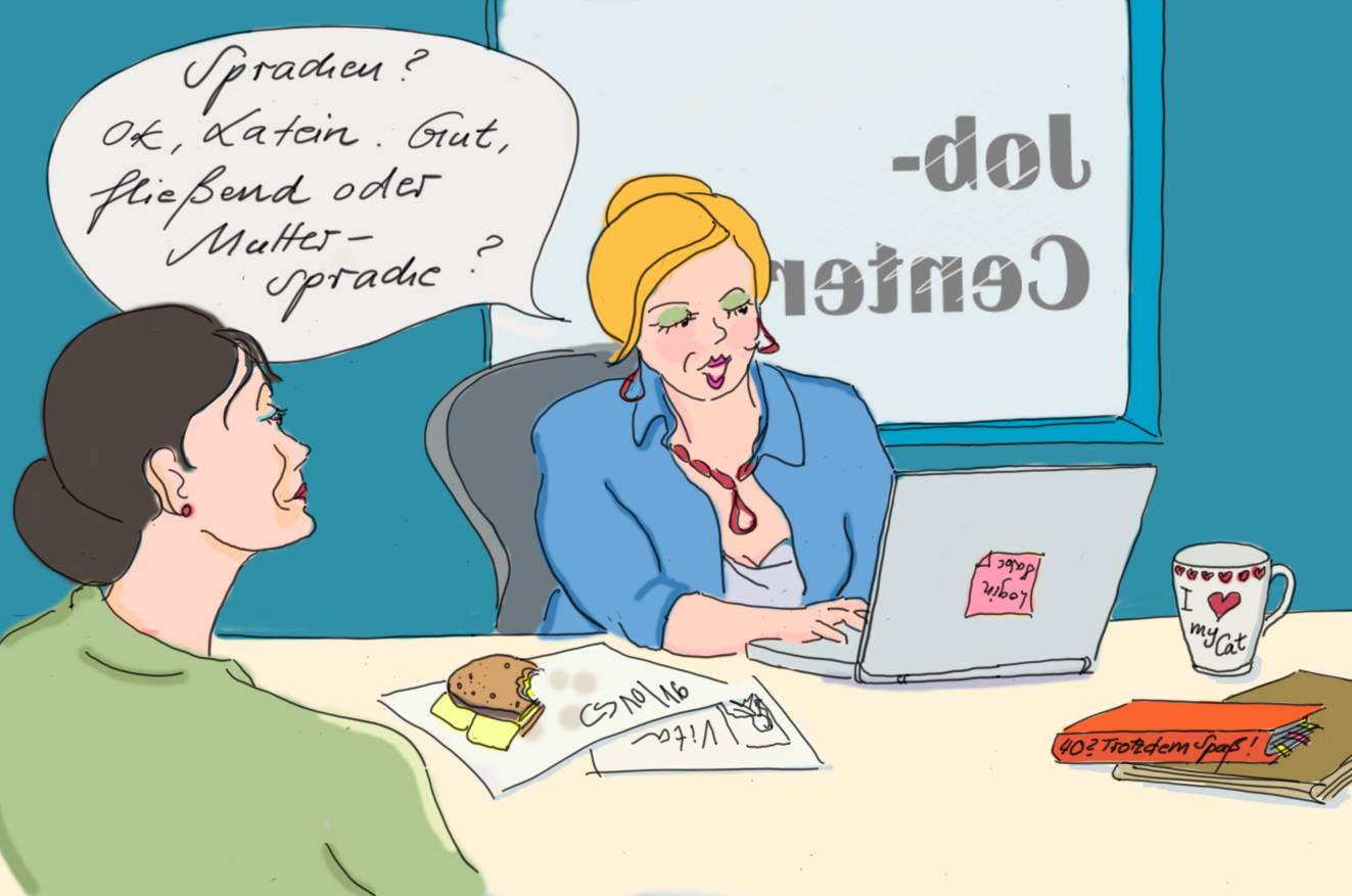 Cartoon Im Job_Center