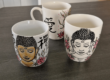 Drei Tassen mit Buddha Motiv