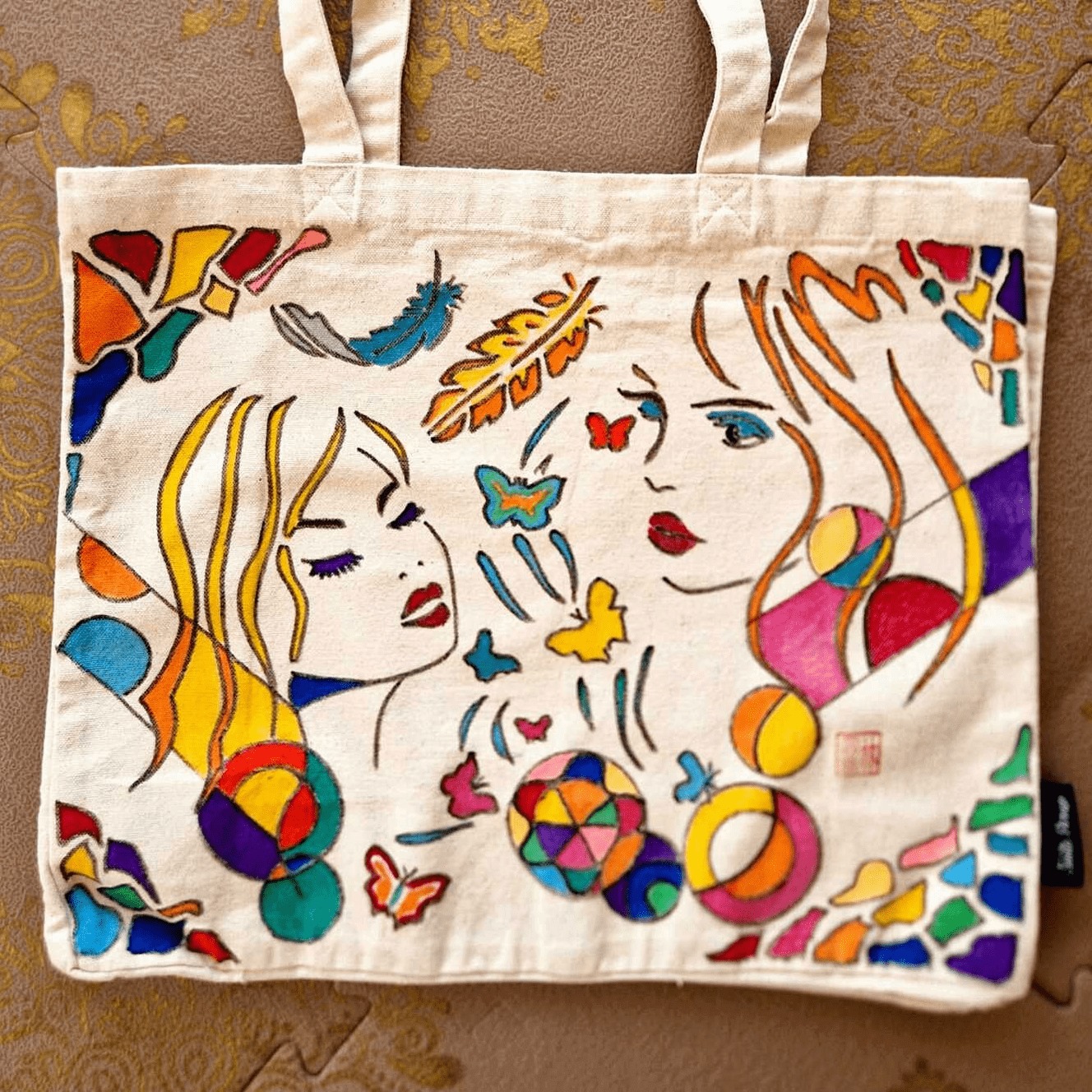 2024-05 Stofftasche mit Frauenmotiven_CS