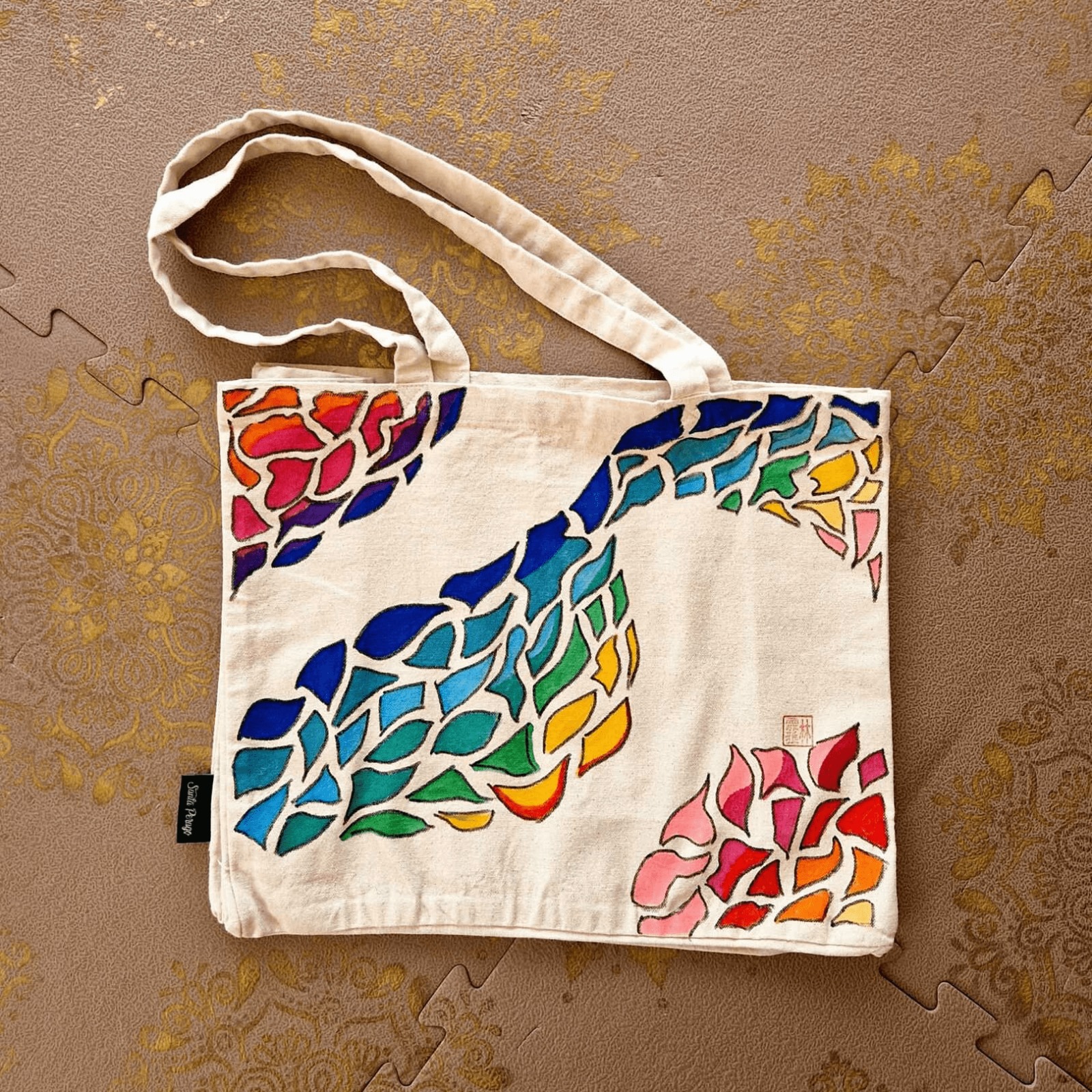 2024-05 Stofftasche mit Mosaikmotiv_CS