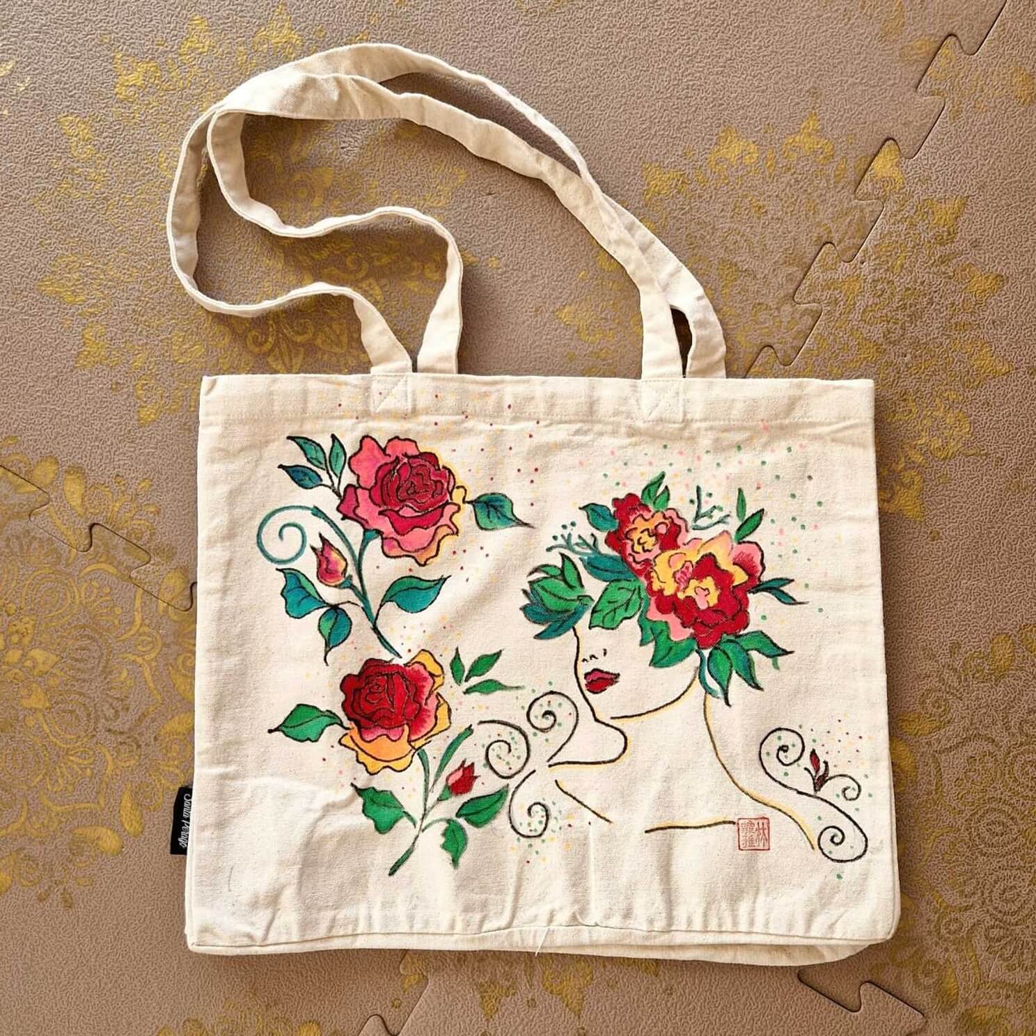 2024-05 Stofftasche mit Rosenmotiv_CS